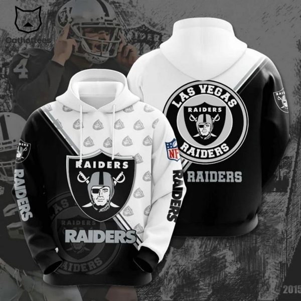 Las Vegas Raiders All Over Print Pullover Hoodie