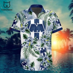 LIGA MX C.F. Monterrey Special Hawaiian Shirt