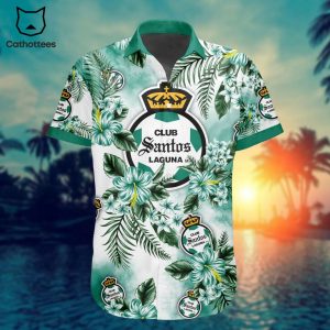 LIGA MX Club Santos Laguna Special Hawaiian Shirt