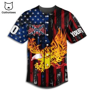 Lynyrd Skynyrd Take Your Time And Love Em Slow Baseball Jersey