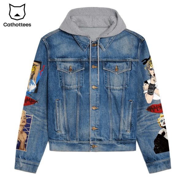 Madonna The Celebration Tour Hooded Denim Jacket