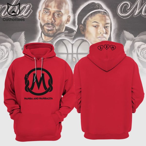 Mamba And Mambacita Sport 18th Birthday Design Red Hoodie