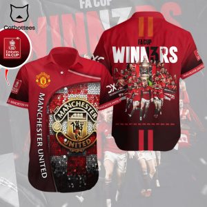 Manchester United FA Cup Winner Hawaiian Shirt