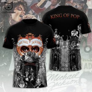 Michael Jackson King Of Pop 3D T-Shirt