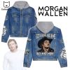 Mandisa Lynn Hundley The Greatest Music Design Hooded Denim Jacket