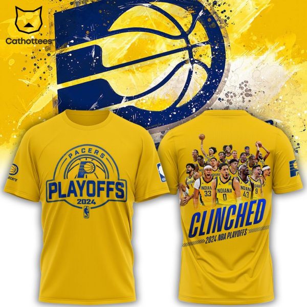 NBA 2024 Playoffs Indiana Pacers Design 3D T-Shirt