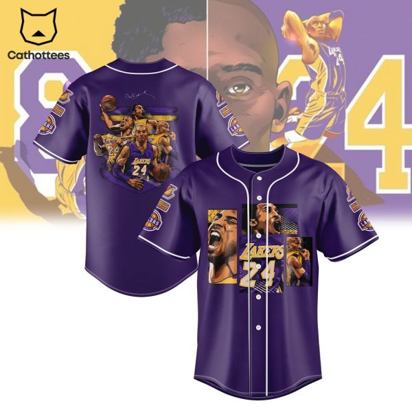 NBA 2K24 Los Angeles Lakers Kobe Bryant Baseball Jersey