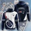 New England Patriots All Over Print Pullover Hoodie