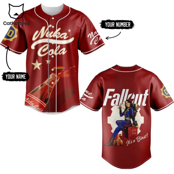 Nika Cola Fallcut It A Blast Baseball Jersey