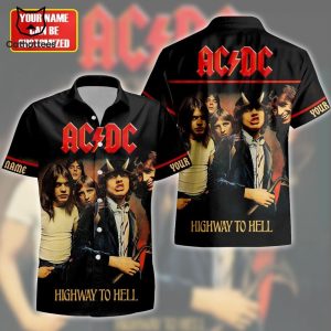 Personalized AC DC Highway To Hell Tropical Hawaiian Shirt