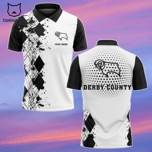 Personalized Design Derby County Polo Shirt