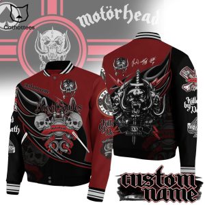 Personalized Killed By Death Baseball Jacket