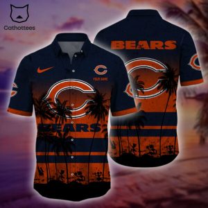 Personalized  NFL Chicago Bears Hawaiian Set