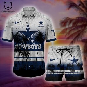 Personalized  NFL Dallas Cowboys Hawaiian Set