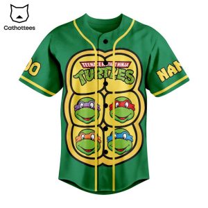 Personalized Teenage Mutant Ninja Turtles Power Baseball Jersey