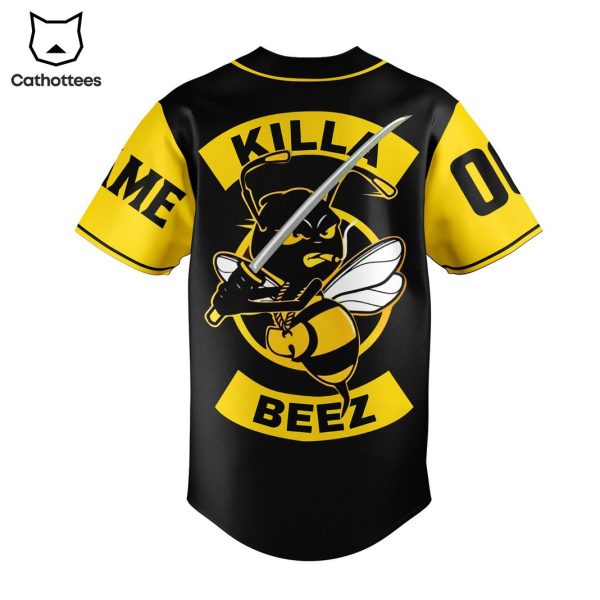 Personalized Wu-Tang Killa Beez Design Baseball Jersey