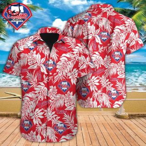 Philadelphia Phillies MLB Tropical Hawaiian Shirt