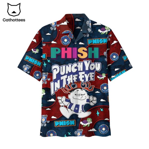 Phish Punch You In The Eye Tropical Hawaiian Shirt