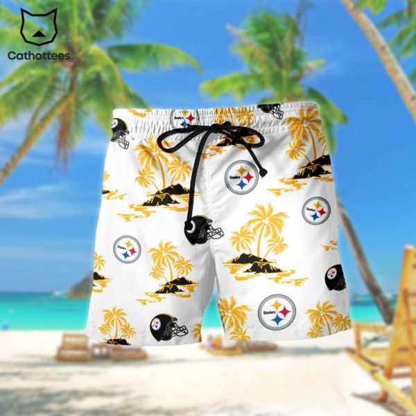 Pittsburgh Steelers Tropical Summer Hawaiian Shirt