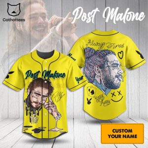 Post Malone Always Tired Stay Alway Baseball Jersey