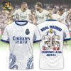 Laliga 23-24 Real Madrid Champions Design 3D T-Shirt