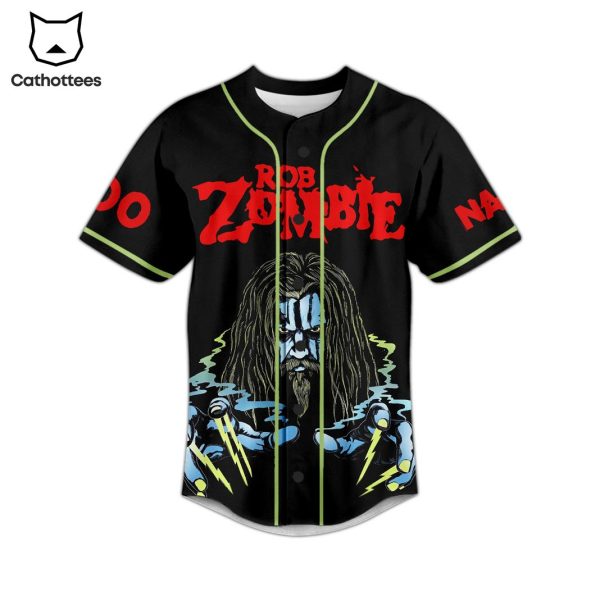 Rob Zombie The Boogeyman Is Real And You Found Him Design Baseball Jersey