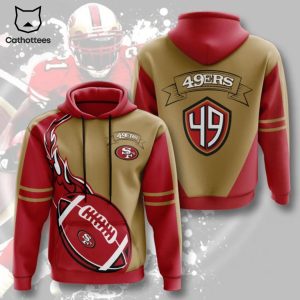 San Francisco 49ers All Over Print Pullover Design Hoodie