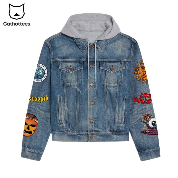 Slightly Stoopid Closer To The Sun Hooded Denim Jacket