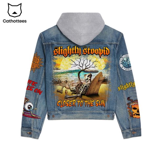 Slightly Stoopid Closer To The Sun Hooded Denim Jacket