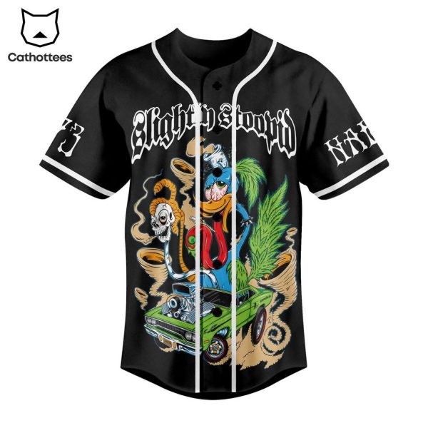 Slightly Stoopid Im With Stoopid Baseball Jersey