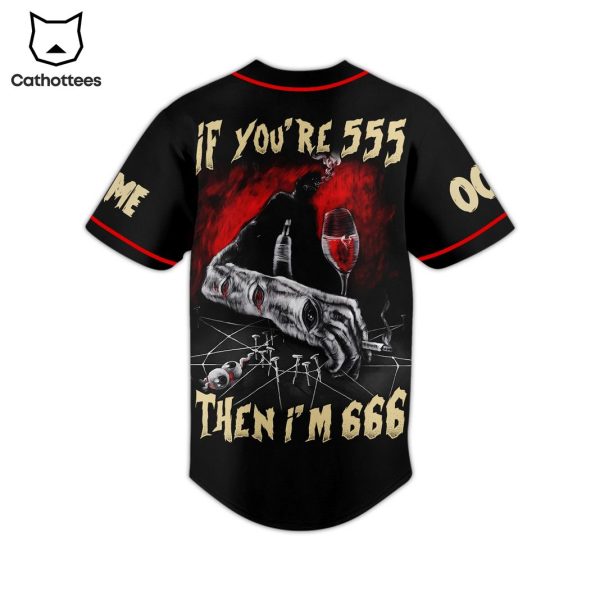 Slipknot If You re 555 Then Im 666 Baseball Jersey