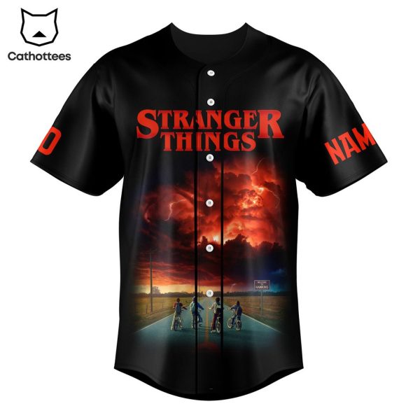 Stranger Things Friends Dont Lie Baseball Jersey