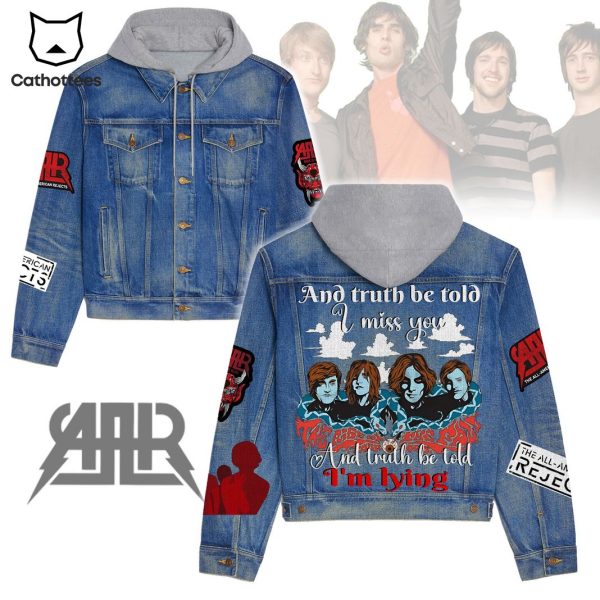 The All-American Rejects And Truth Be Told I Miss You Hooded Denim Jacket