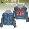 Happy 4th Of july KISS Band Freedom To Rock Hooded Denim Jacket