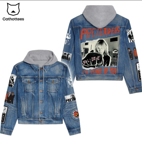 The Pretenders I ll Stand By You Hooded Denim Jacket