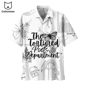 The Tortured Poets Department Tropical Hawaiian Shirt