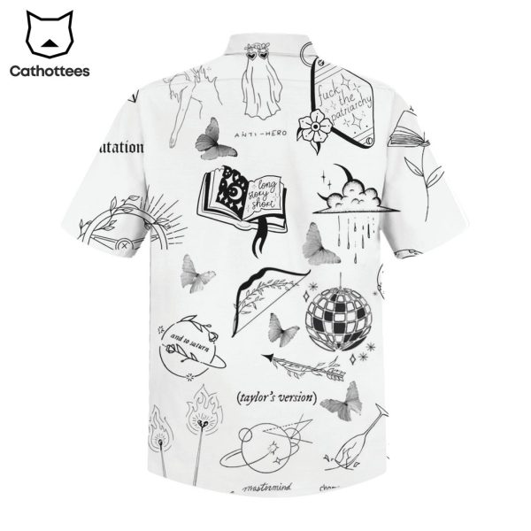 The Tortured Poets Department Tropical Hawaiian Shirt