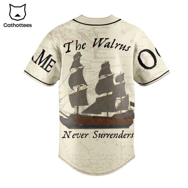 The Walrus Captain James Flint The Banamas Baseball Jersey