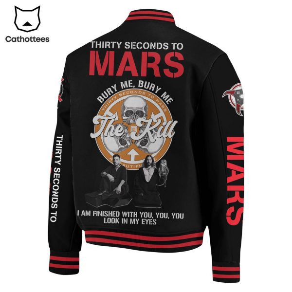 Thirty Seconds To Mars Bury Me Bury Me The Kill Baseball Jacket