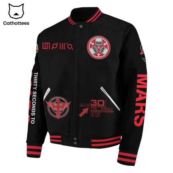 Thirty Seconds To Mars Bury Me Bury Me The Kill Baseball Jacket