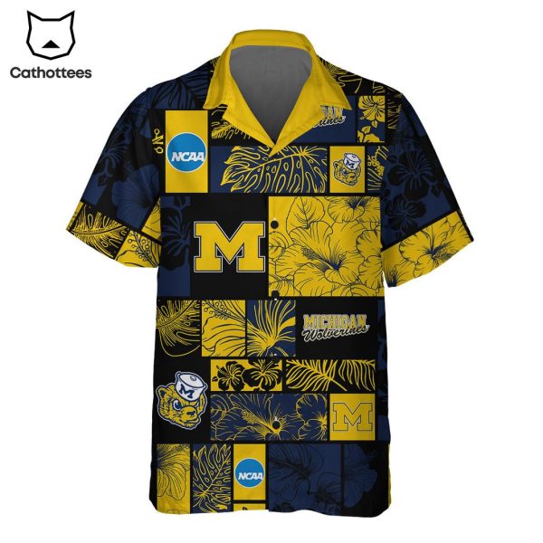 We Are Loud We Are Proud We Are Michigan Wolverines Tropical Hawaiian Shirt
