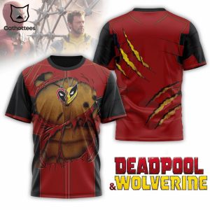2024 Deadpool & Wolverine Design 3D T-Shirt