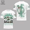 2024 NBA Champions Boston Celtics 3D T-Shirt – Green