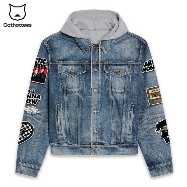 Arctic Monkeys Hooded Denim Jacket