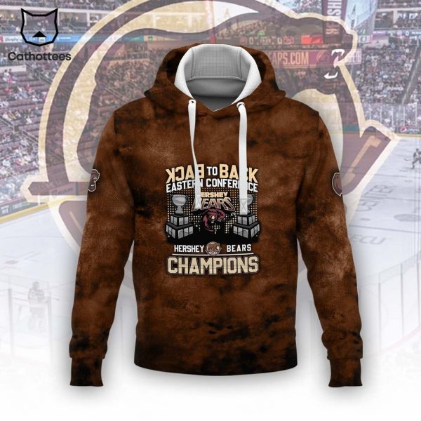 Back To Back 2024 AHL Hershey Bears Championship Hoodie