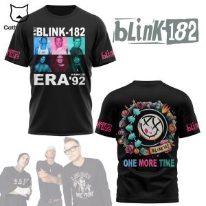 Blink-182 One More Time Design 3D T-Shirt