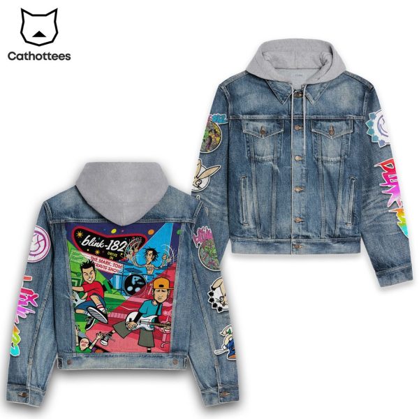 Blink-182 The Mark, Tom Travis Show Hooded Denim Jacket