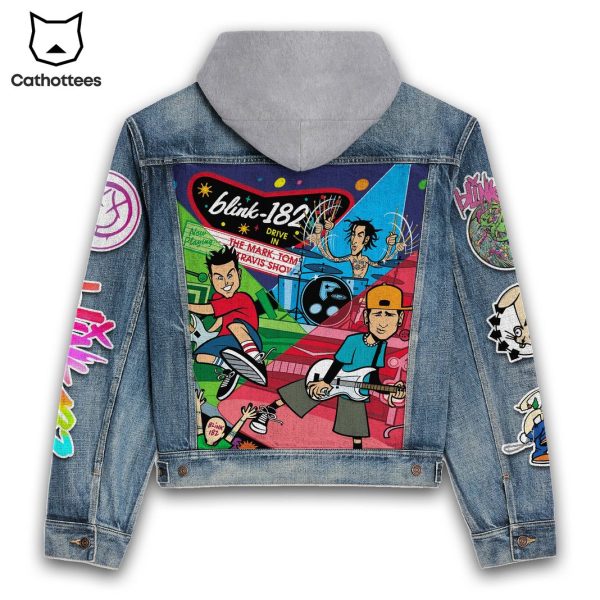 Blink-182 The Mark, Tom Travis Show Hooded Denim Jacket