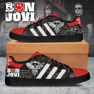 Bon Jovi Signature Design Stan Smith Shoes