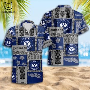 BYU Cougars Tropical Summer Hawaiian Shirt